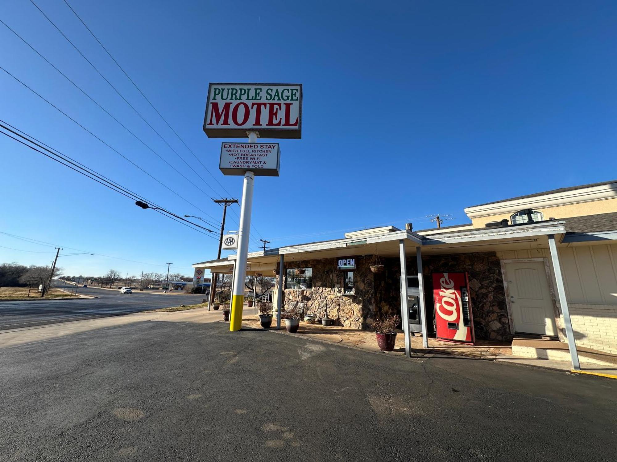 Purple Sage By Oyo Snyder Tx Motel Екстериор снимка